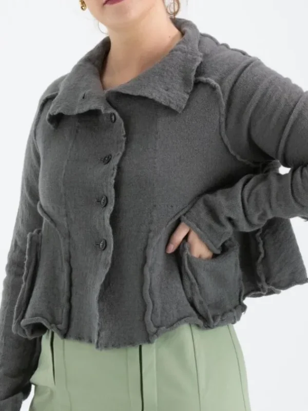 Rundholz vests 3897106 Grey