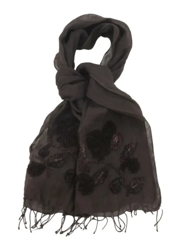 Stroke scarves 709 S018 Brown