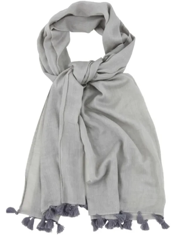 Stroke scarves 700S142 Grey